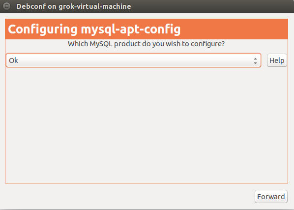 Configuration selection for MYSQL