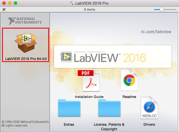 how to install labview on a mac after downloading the iso