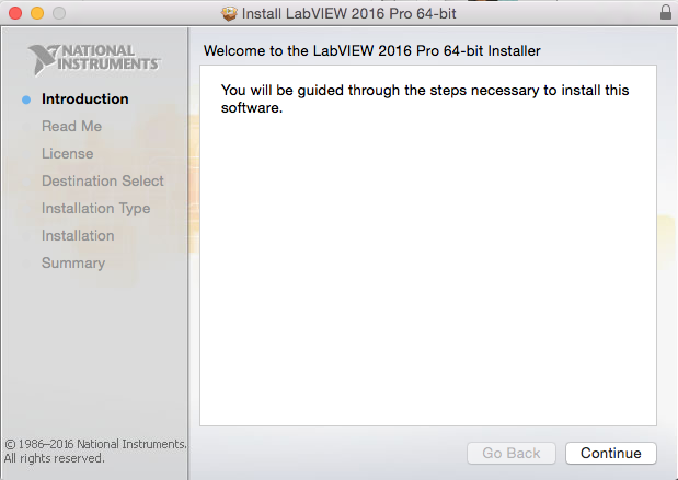 how to install labview on a mac after downloading the iso