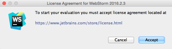 download webstorm trial license