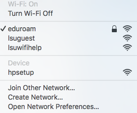 eduroam wifi network