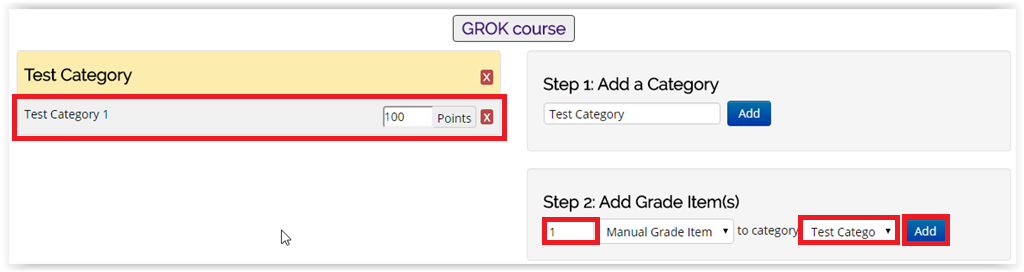 Add Graded Items