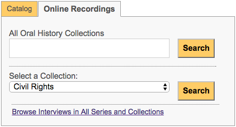 Online Recordings Search