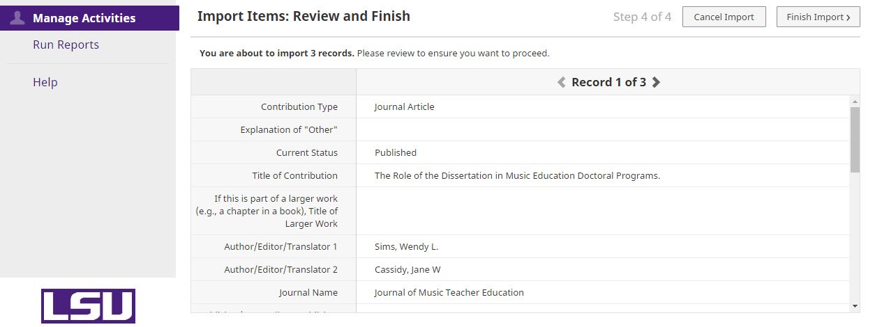 Review and Finish