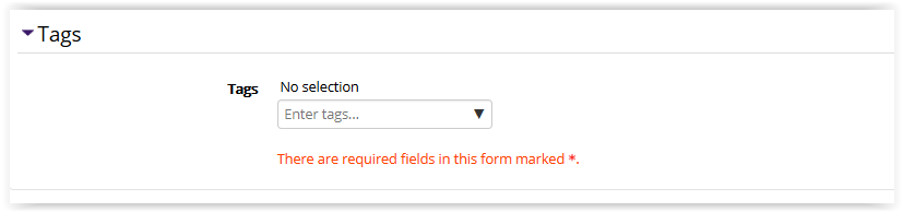 Files settings/tags settings in Moodle 3