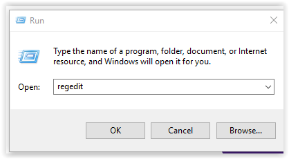 using run app in windows
