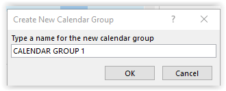 naming the calendar group
