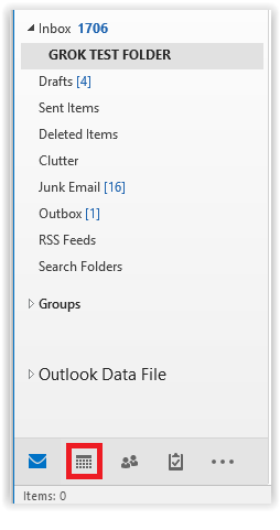 the calendar icon