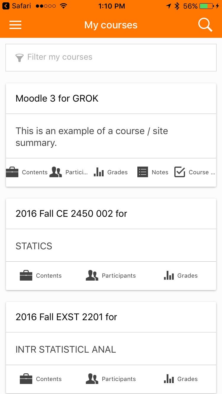The course overview