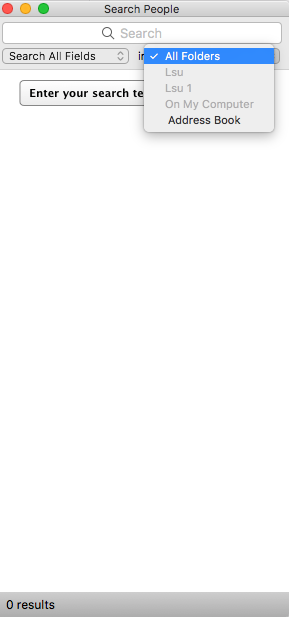 Using different sorting options for folders