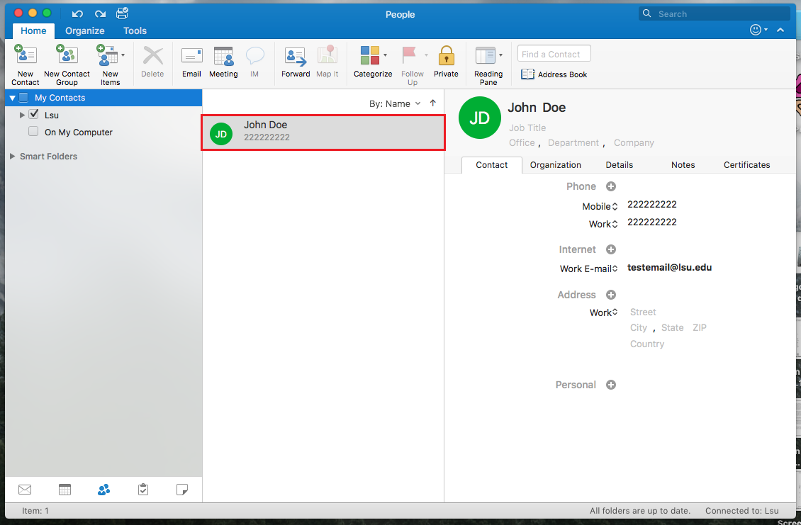 how to import contacts into outlook from brighthouse