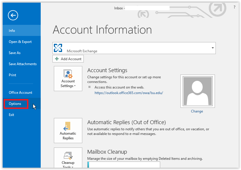 Groot universum niet Bedankt LSUMail: Outlook 2016 is Not Receiving E-mails in a Timely Manner - GROK  Knowledge Base