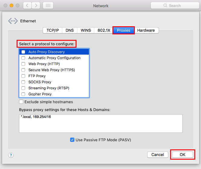 proxies on each tab browser