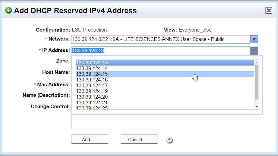 reason for mac addresses and ip