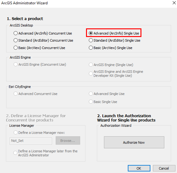 arcgis license manager 10.4 download size