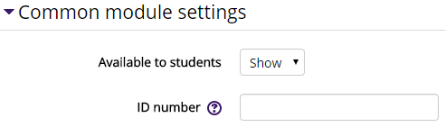 Common module settings for Lightbox gallery