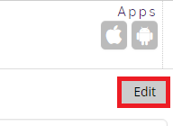 Edit button