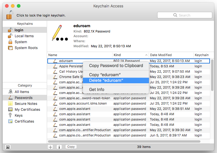 how to delete cache files on mac not password