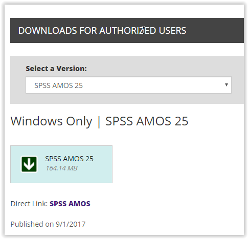 Spss 25 Amos Installation Instructions Grok Knowledge Base