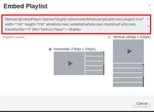 Embed code