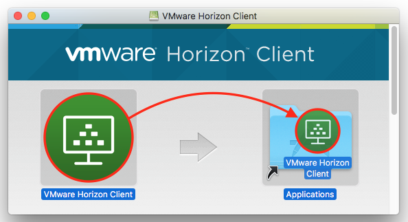 VMware Horizon Client folder
