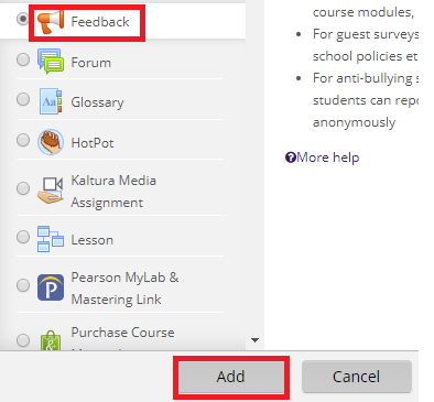 Feedback Button