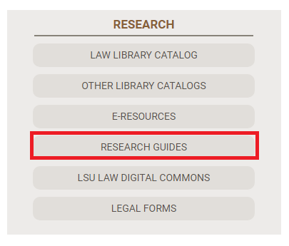 Research guides button located in the research box