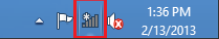 the wireless icon with no connection