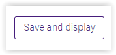 save and display button in moodle