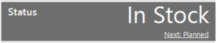 Click to Move to the Planned Status