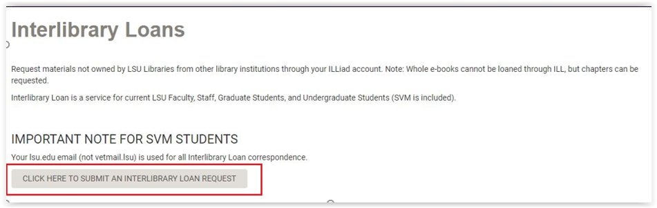 interlibrary loan request button