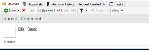 attaching director/data steward approval