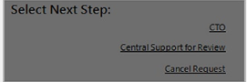 steps available for EA leadership