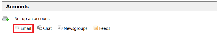 Set up an account