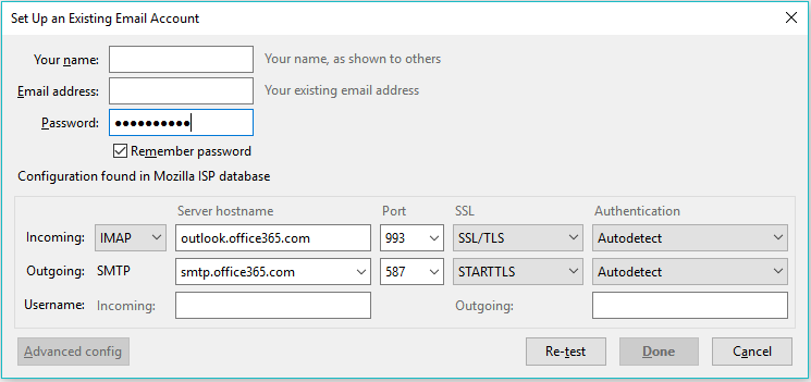 Configuration Setting
