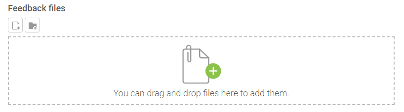 Snap assignment feedback files