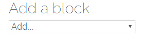 add a block window