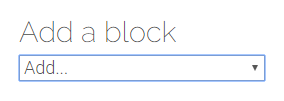 add a block SNAP
