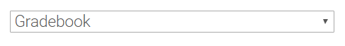 Gradebook drop down