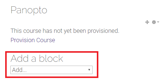 add a block SNAP