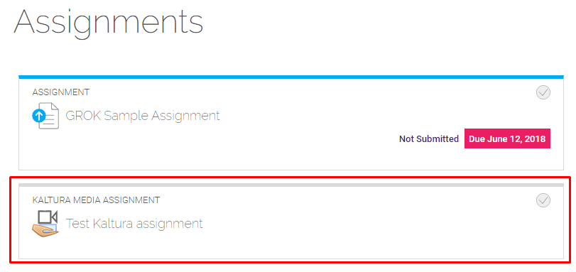 example kaltura course