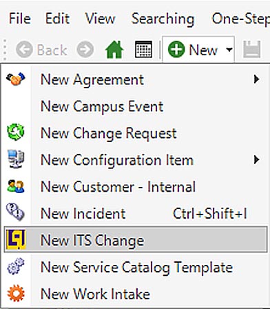 new work intake option