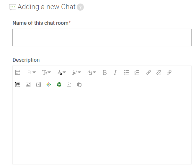 name of this chat room box