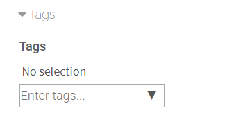 tags settings in Workshop settings