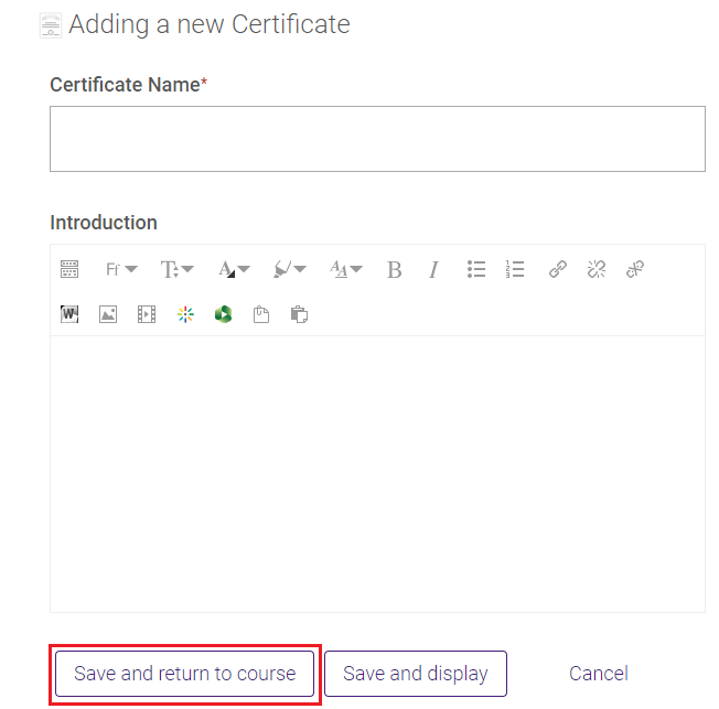 SNAP name new certificate