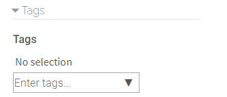 tag settings in choice settings