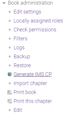 Generate IMS CP button.