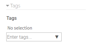 tag settings in glossary activity