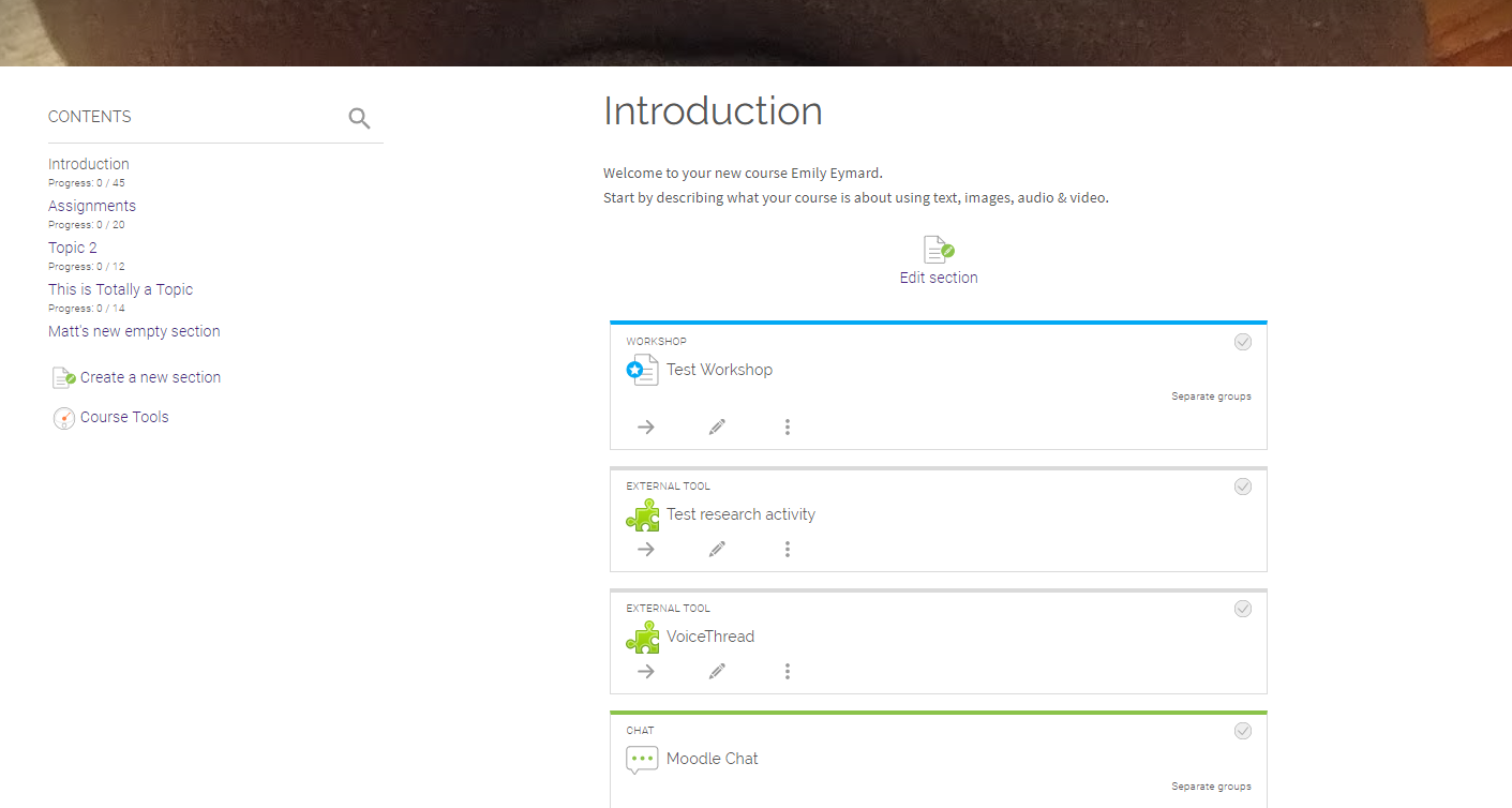 homepage screen