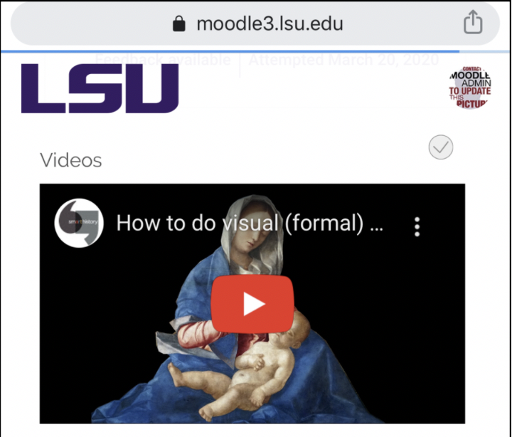 Moodle video